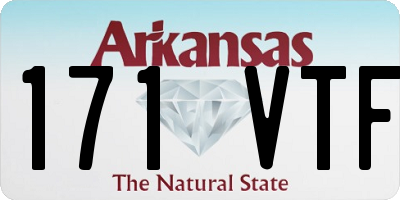 AR license plate 171VTF