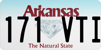AR license plate 171VTI