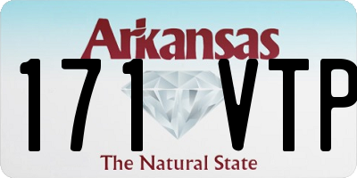 AR license plate 171VTP
