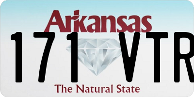 AR license plate 171VTR