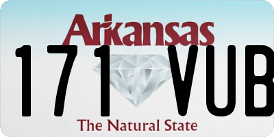 AR license plate 171VUB