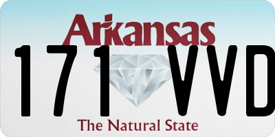 AR license plate 171VVD