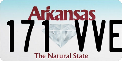 AR license plate 171VVE