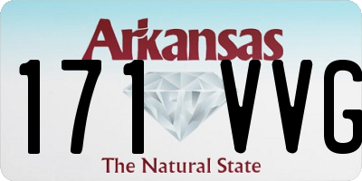 AR license plate 171VVG
