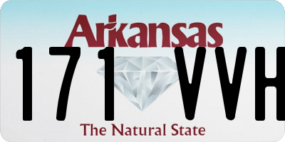 AR license plate 171VVH
