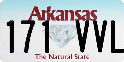 AR license plate 171VVL