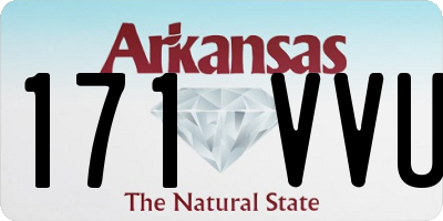 AR license plate 171VVU
