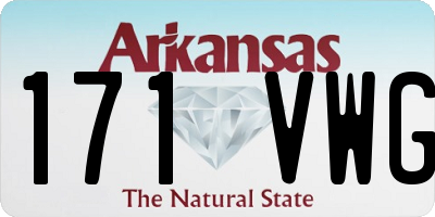 AR license plate 171VWG