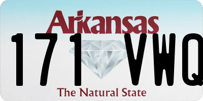 AR license plate 171VWQ