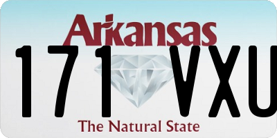 AR license plate 171VXU