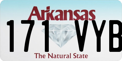 AR license plate 171VYB