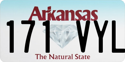 AR license plate 171VYL