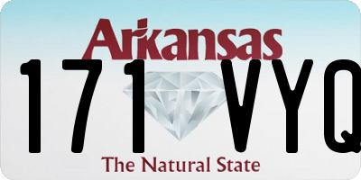 AR license plate 171VYQ