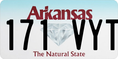 AR license plate 171VYT
