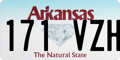 AR license plate 171VZH