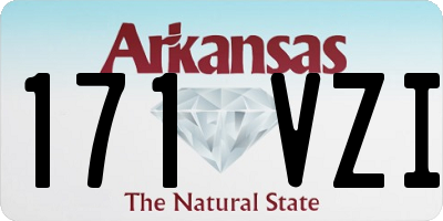 AR license plate 171VZI