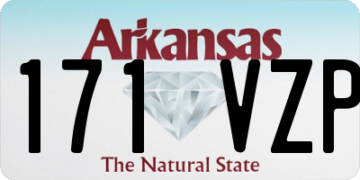 AR license plate 171VZP