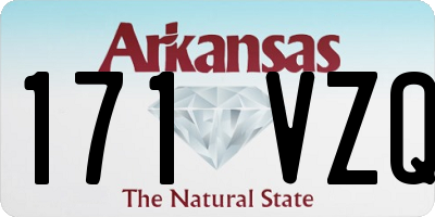 AR license plate 171VZQ