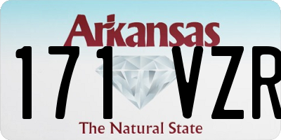 AR license plate 171VZR