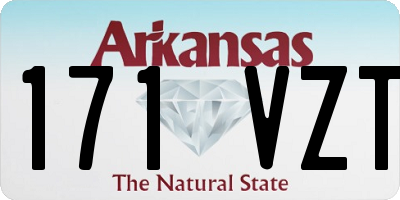 AR license plate 171VZT