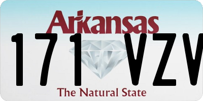 AR license plate 171VZV