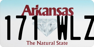 AR license plate 171WLZ