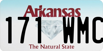 AR license plate 171WMC