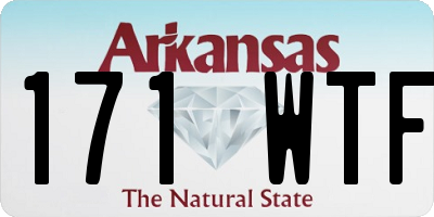 AR license plate 171WTF
