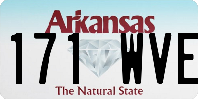 AR license plate 171WVE