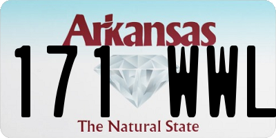 AR license plate 171WWL