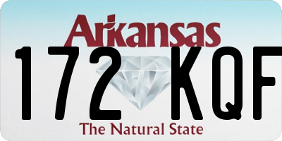 AR license plate 172KQF