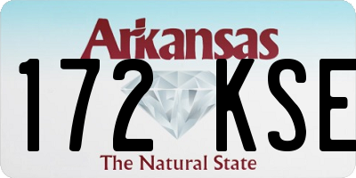 AR license plate 172KSE