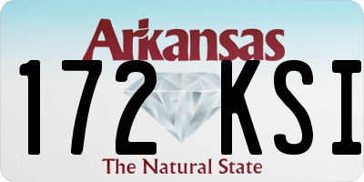 AR license plate 172KSI
