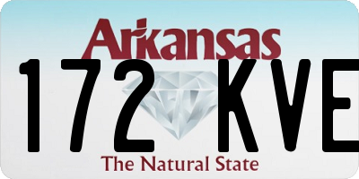 AR license plate 172KVE