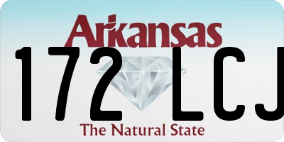 AR license plate 172LCJ
