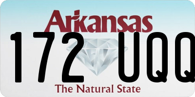 AR license plate 172UQQ