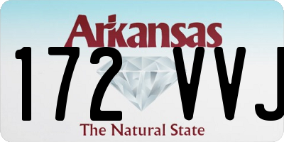 AR license plate 172VVJ