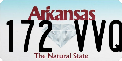 AR license plate 172VVQ