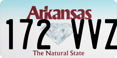 AR license plate 172VVZ
