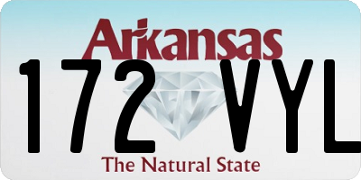 AR license plate 172VYL