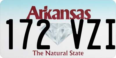 AR license plate 172VZI