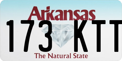 AR license plate 173KTT