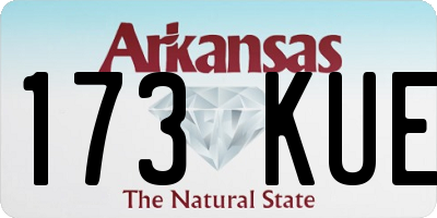 AR license plate 173KUE