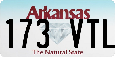 AR license plate 173VTL