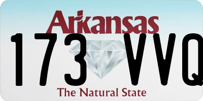 AR license plate 173VVQ