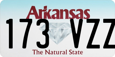 AR license plate 173VZZ