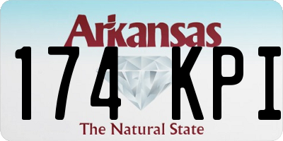 AR license plate 174KPI