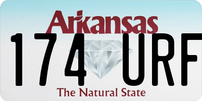 AR license plate 174URF