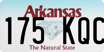 AR license plate 175KQC