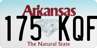 AR license plate 175KQF